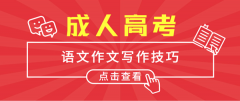 2021年浙江的成考语文作文写作技巧