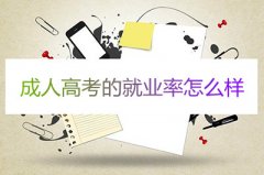 浙江成人高考就业率怎么样？