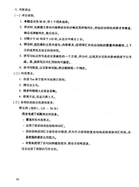 2006年成人高考英语试题及答案下(高起点)(图8)